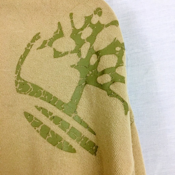 Timberland 1/4 Zip Mens Logo Pullover Sweater XXL - Picture 2 of 8